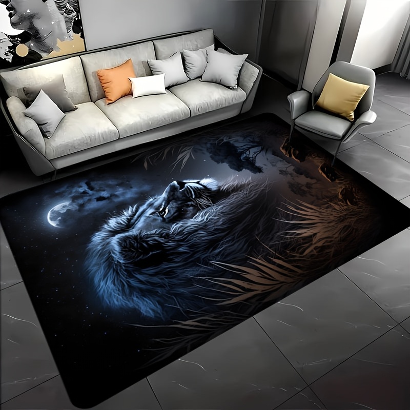 Home Textiles Design - Mata podłogowa Starry Night Lion -