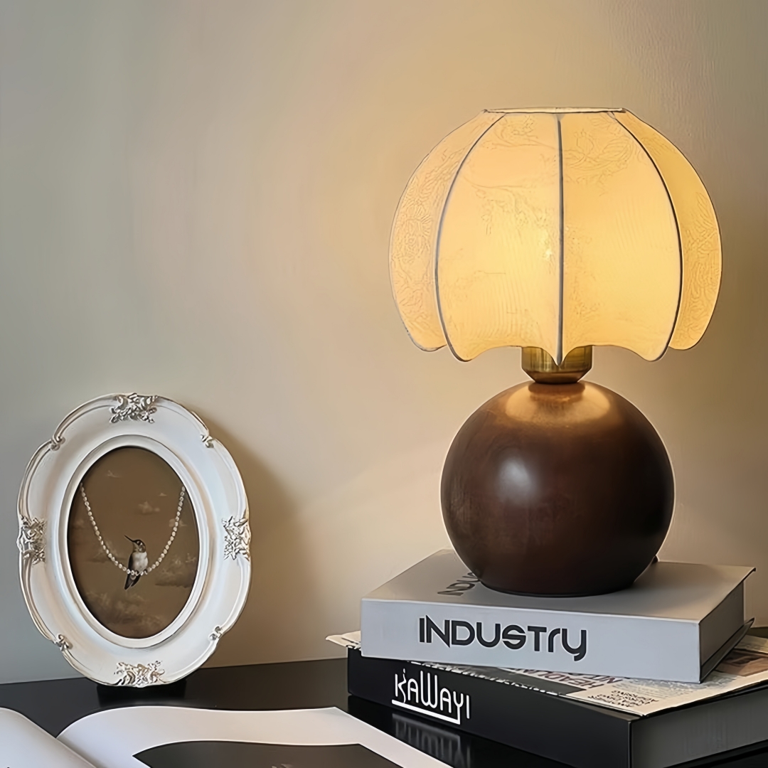 Home Textile - Lampa stołowa w stylu vintage z