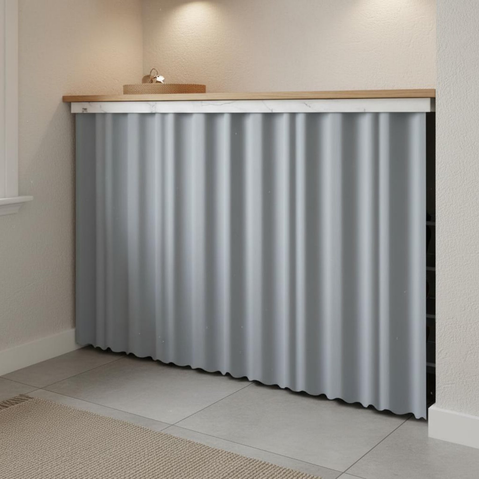 Zasłonka do szafki na rzep, je – Home Textiles Design recenzja i cena