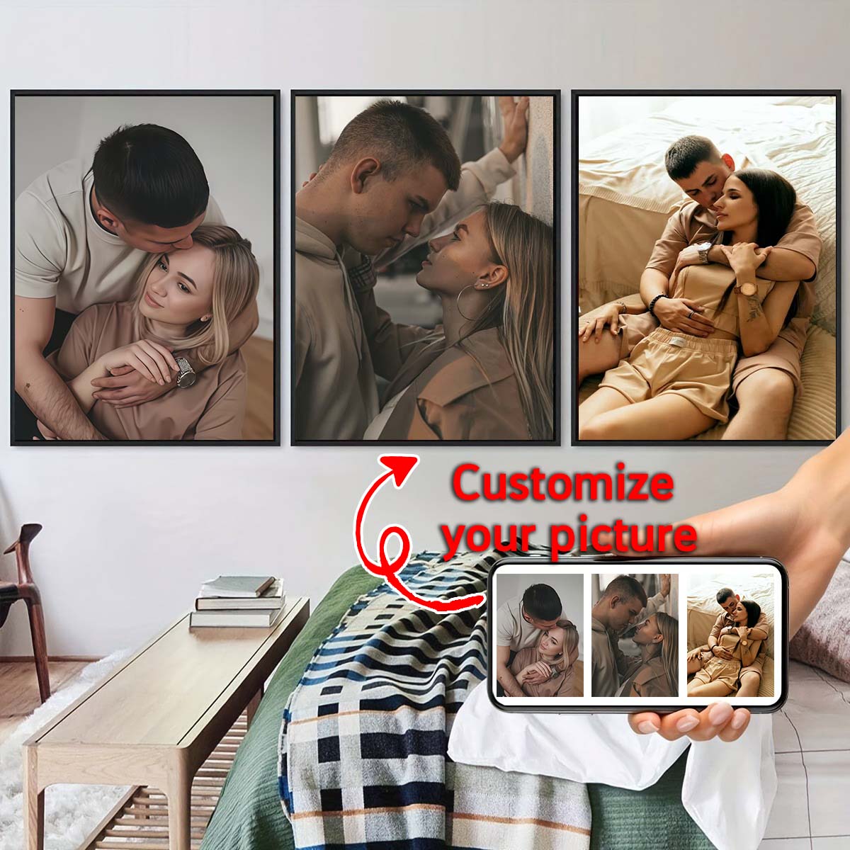 Tryptyk - 2D obraz olejny na d – Home Textile recenzja i cena