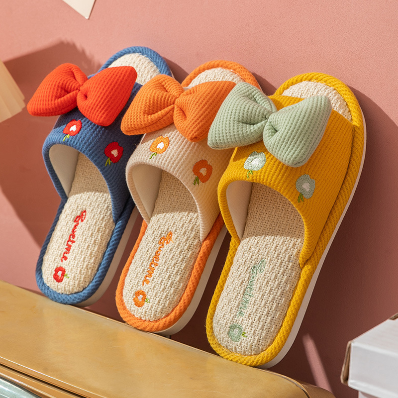 Komfortowe lniane kapcie dla p – Home Textile recenzja i cena
