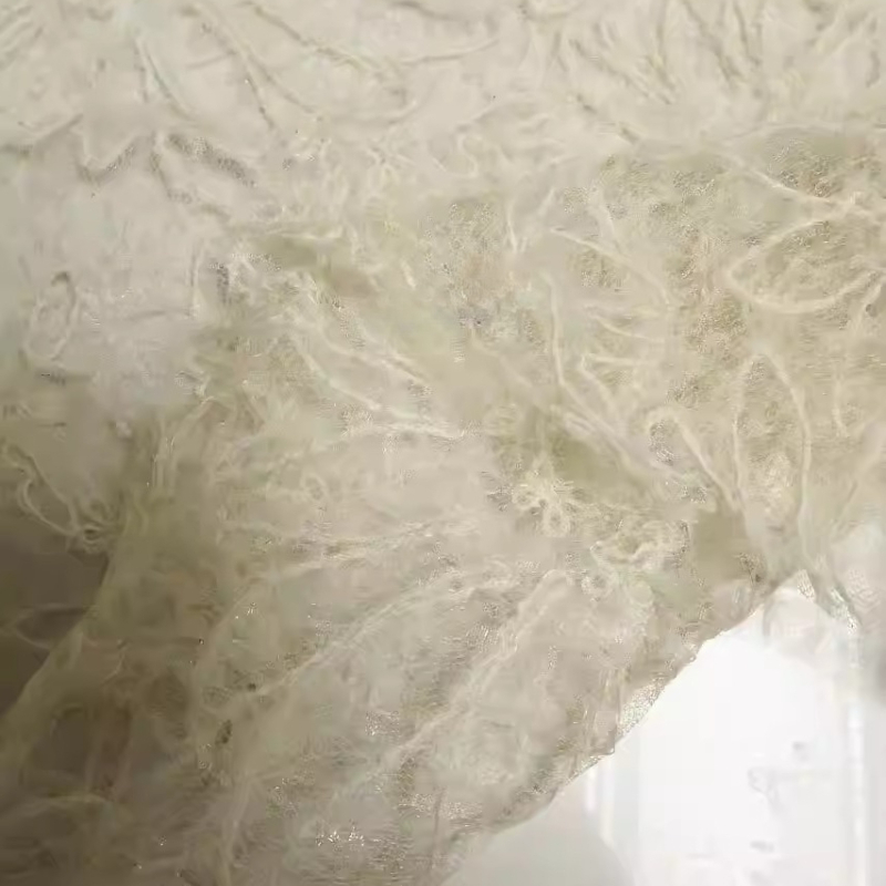 Brązowa tkanina z siateczki z  – Home Textiles Design recenzja i cena